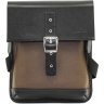Стильная наплечная сумка планшет из двух видов кожи VATTO (11990) - 1