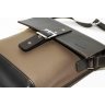 Стильная наплечная сумка планшет из двух видов кожи VATTO (11990) - 2