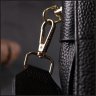 Классическая женская сумка-кроссбоди из плетеной кожи черного цвета Vintage 2422313 - 9