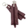 Кожаная ключница с кольцом в цвете марсала ST Leather (41047) - 5