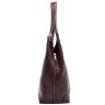 Бордовая кожаная сумка турецкого бренда Desisan (28312) - 3