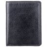 Черное мужское портмоне из натуральной кожи без монетницы Visconti Harley 68850 - 4