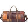 Оригинальная дорожная сумка из натуральной кожи разноцветная VINTAGE STYLE (14779) - 2