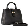 Черная женская сумка из турецкой кожи Desisan (28303) - 6
