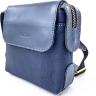 Небольшая мужская сумка через плечо синего цвета VATTO (11693) - 1