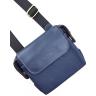 Небольшая мужская сумка через плечо синего цвета VATTO (11693) - 2