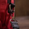 Мужская сумка на пояс из нейлона красного цвета Vintage (20647) - 9
