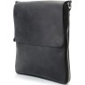 Мужская сумка-планшет из натуральной кожи с винтажным эффектом SHVIGEL (11017) - 3