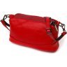 Яркая женская сумка-кроссбоди на три отделения из натуральной кожи Vintage (2422102)  - 1