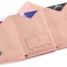 Маленький кожаный кошелек светло-розового цвета MD Leather (17297) - 3