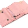 Маленький кожаный кошелек светло-розового цвета MD Leather (17297) - 5