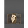 Темно-коричневый карманный картхолдер из натуральной кожи BlankNote (12988) - 4