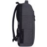 Текстильный мужской рюкзак серого цвета под ноутбук Bagland (53453) - 14