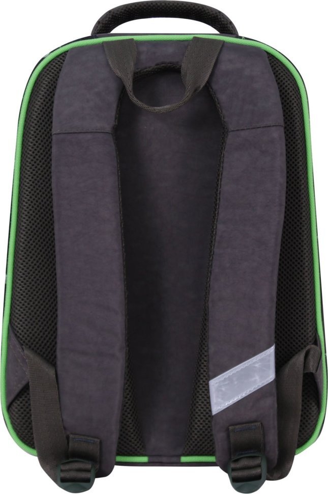 Школьный рюкзак для мальчиков из текстиля цвета хаки Bagland (55353)
