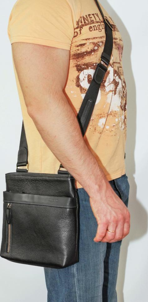 Повседневная мужская сумка через плечо из кожи Флотар VATTO (11894)