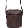 Мужская маленькая кожаная сумка-планшет коричневого цвета Borsa Leather (21314) - 2