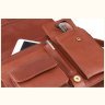 Светло-коричневая мужская сумка-мессенджер из натуральной кожи с клапаном Visconti Tess 68853 - 7