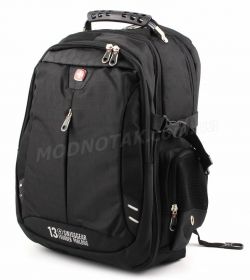 Вместительный городской рюкзак SWISSGEAR (2170-1 black)