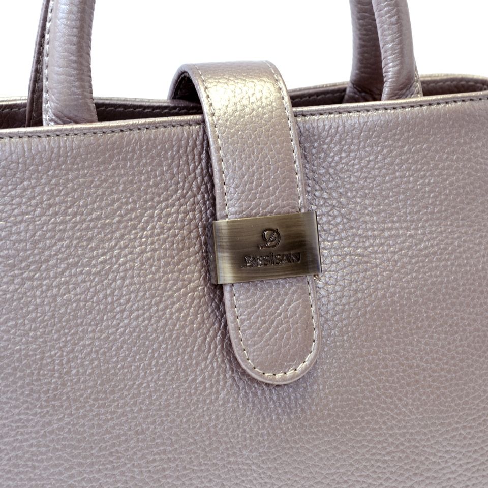 Кожаная женская сумка с ручками турецкого бренда Desisan (28302)