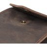 Горизонтальный мужской кошелек из винтажной кожи на кнопке Vintage (2414975) - 4