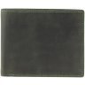 Мужское горизонтальное портмоне из винтажной кожи зеленого цвета Visconti Shield 69054 - 1