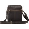 Кожаная мужская сумка под планшет в стиле винтаж VINTAGE STYLE (14573) - 3