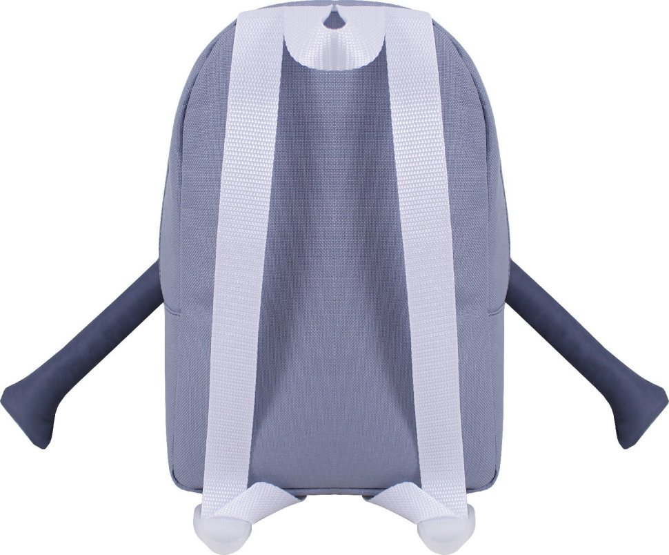 Серый детский рюкзак из текстиля Monster - Bagland (55555)