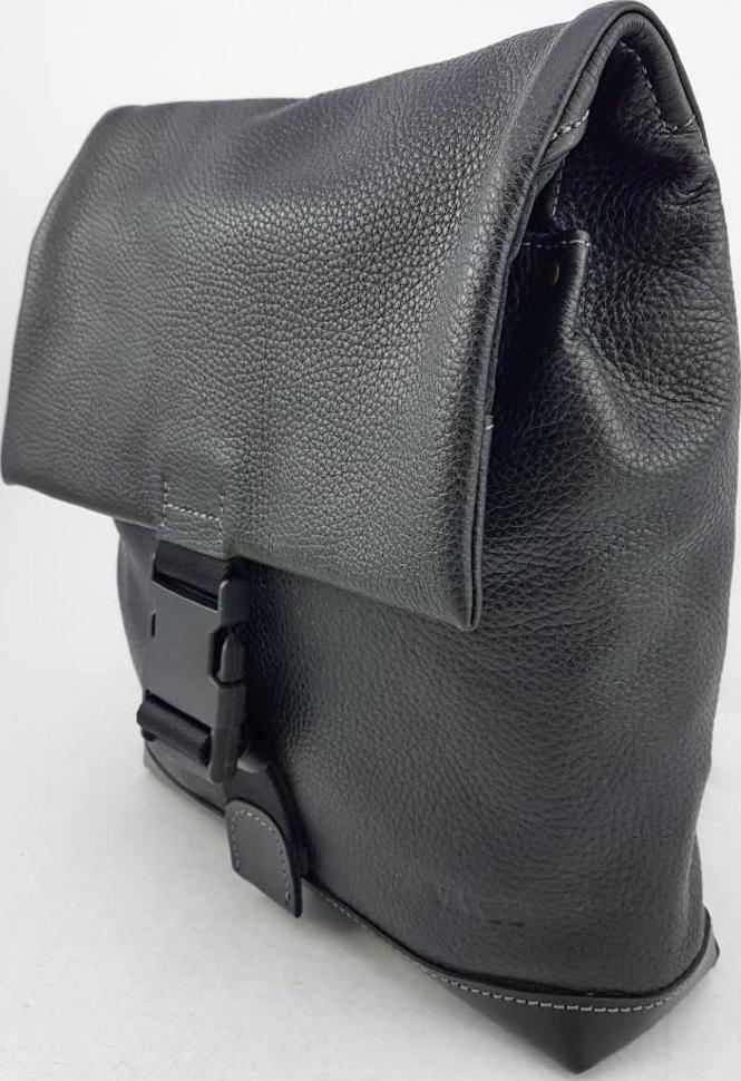 Современная кожаная сумка планшет с клапаном на защелке VATTO (11697)