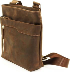 Мужская винтажная сумка из кожи крейзи VATTO (11896) - 2