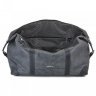 Черная дорожная сумка из натуральной кожи с винтажным эффектом Tom Stone (12170) - 6
