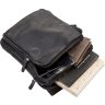 Мужская кожаная сумка-планшет с клапаном в винтажном стиле SHVIGEL (11092) - 3