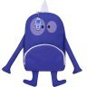 Детский рюкзак синего текстиля Monster - Bagland (55556) - 1