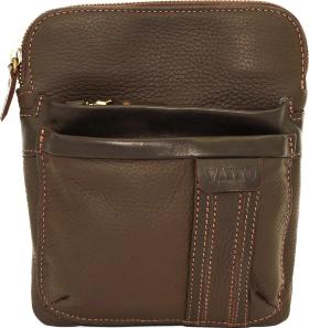 Небольшая мужская сумка-планшет коричневого цвета VATTO (12097)