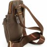 Небольшая мужская сумка-планшет коричневого цвета VATTO (12097) - 3