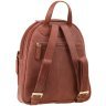 Женский коричневый рюкзак среднего размера из высококачественной кожи Visconti Gina 69156 - 4