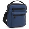 Текстильная мужская сумка-барсетка синего цвета с ручкой Monsen 71757 - 1