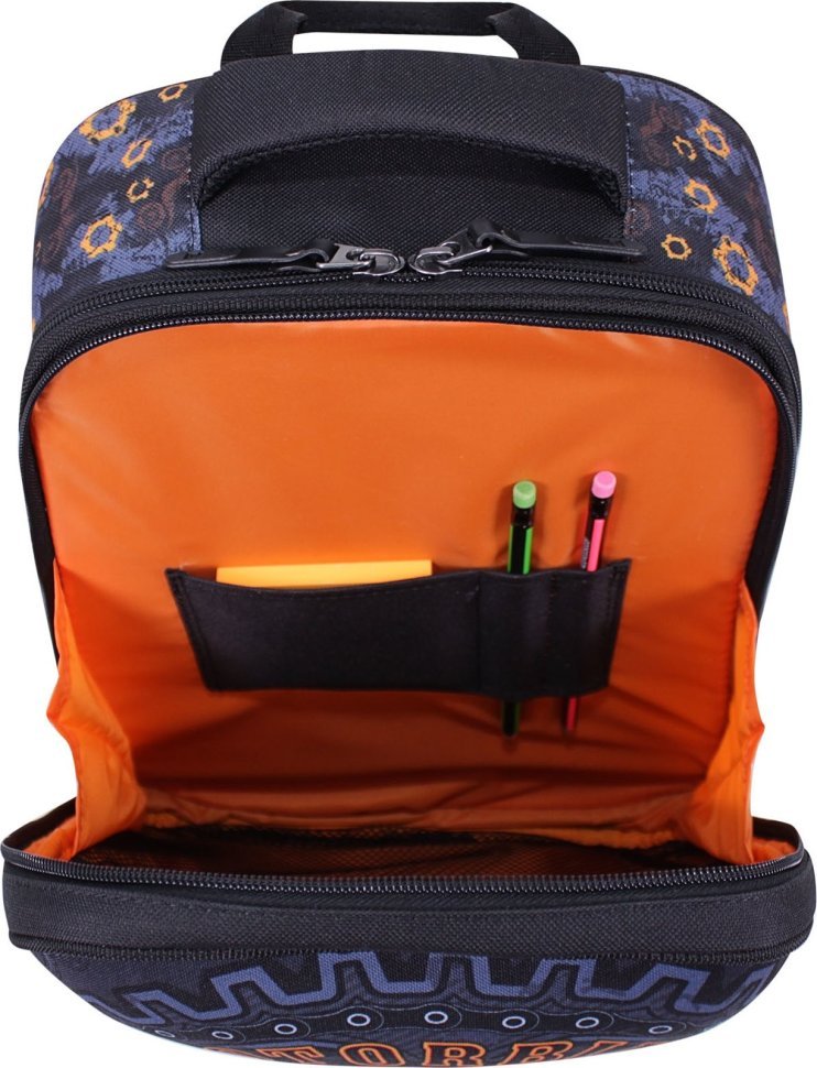 Вместительный школьный текстильный рюкзак для мальчиков с принтом Bagland (55357)