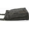 Мужская сумка черного цвета из винтажной матовой кожи VATTO (11898) - 6