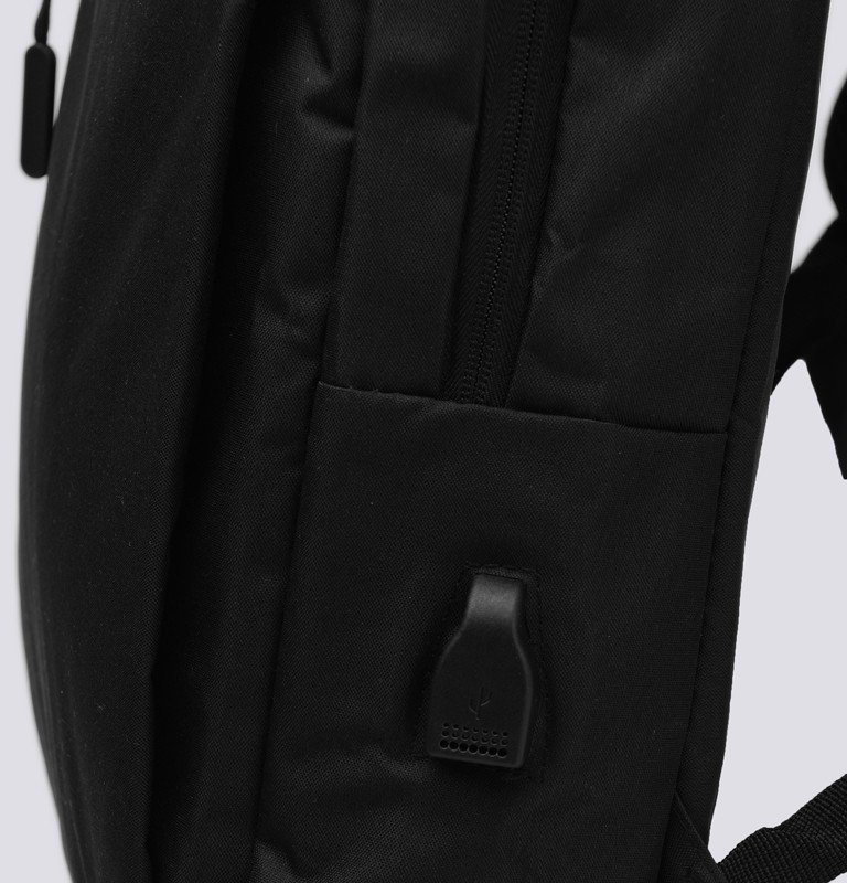 Мужской рюкзак классического стиля из черного полиэстера Monsen (22133)