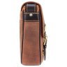 Светло-коричневая сумка-мессенджер из винтажной кожи на плечо Visconti Rumba 70758 - 3