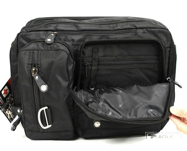 Высококачественная большая удобная мужская сумка-трансформер NUMANNI 356 (00-356)