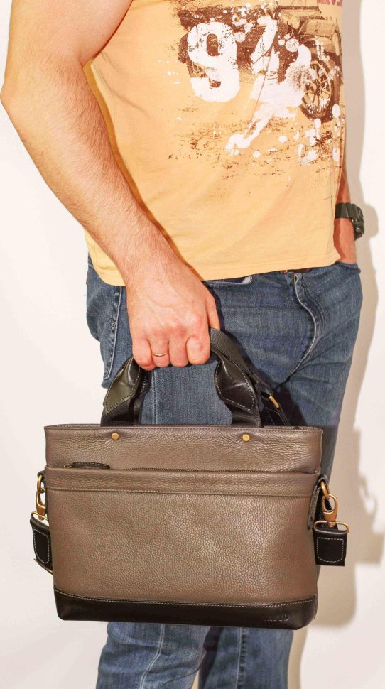 Мужская кожаная сумка с ручками VATTO (11899)