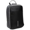 Мужской рюкзак черного-серого цвета из полиэстера Monsen (21430) - 1