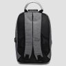 Мужской рюкзак черного-серого цвета из полиэстера Monsen (21430) - 3
