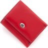 Маленький женский кошелек из натуральной кожи красного цвета ST Leather 1767258 - 1