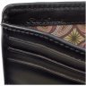 Кожаное мужское портмоне темно-серого цвета под купюры и карты - Visconti Vespa 69258 - 6