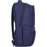 Темно-синий мужской рюкзак из текстиля под ноутбук Bagland (54159) - 2