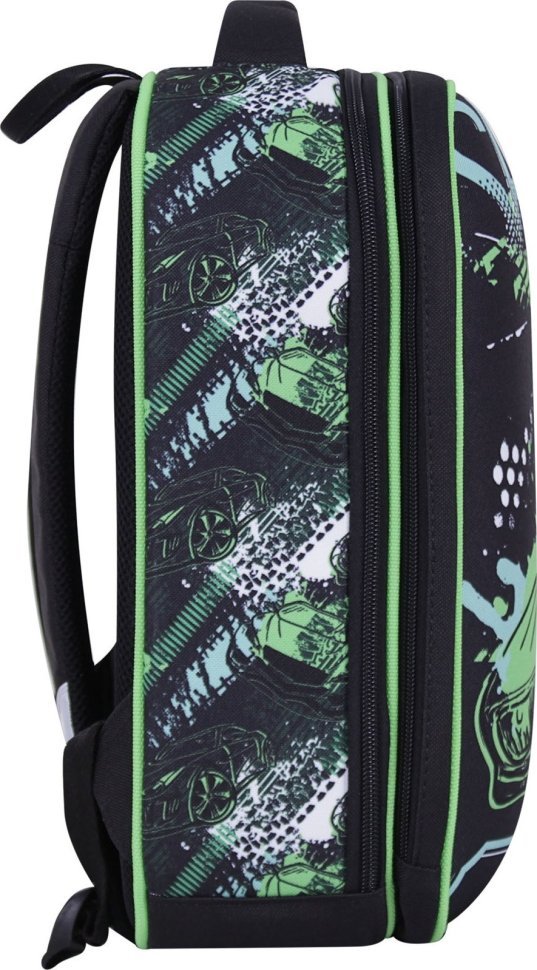 Черный школьный рюкзак для мальчика из износостойкого текстиля Bagland (55359)