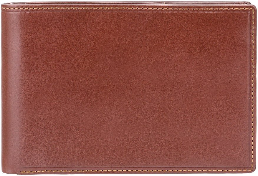 Мужское портмоне для путешествий из натуральной кожи коричневого цвета Visconti Jet 68959