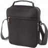 Мужская сумка-барсетка из плотного текстиля в черном цвете LEADFAS (19466) - 3